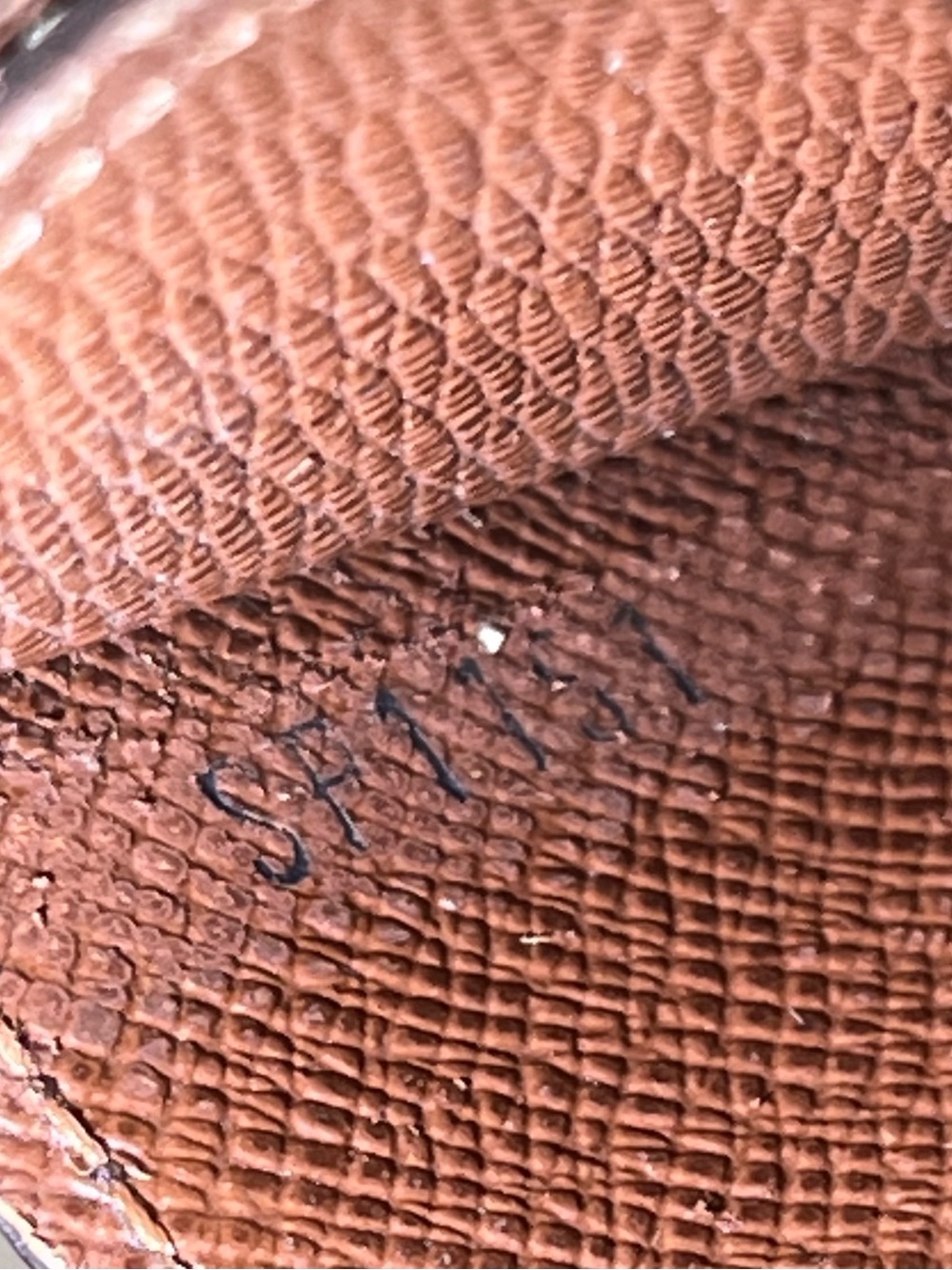 Louis Vuitton Monogram Card Case in Dark Brown & Tan - Picture 12 of 13